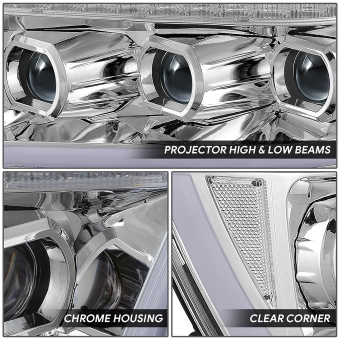 Start-Up DRL/ Sequential LED Projector Headlights <br> 19-24 Ram 1500