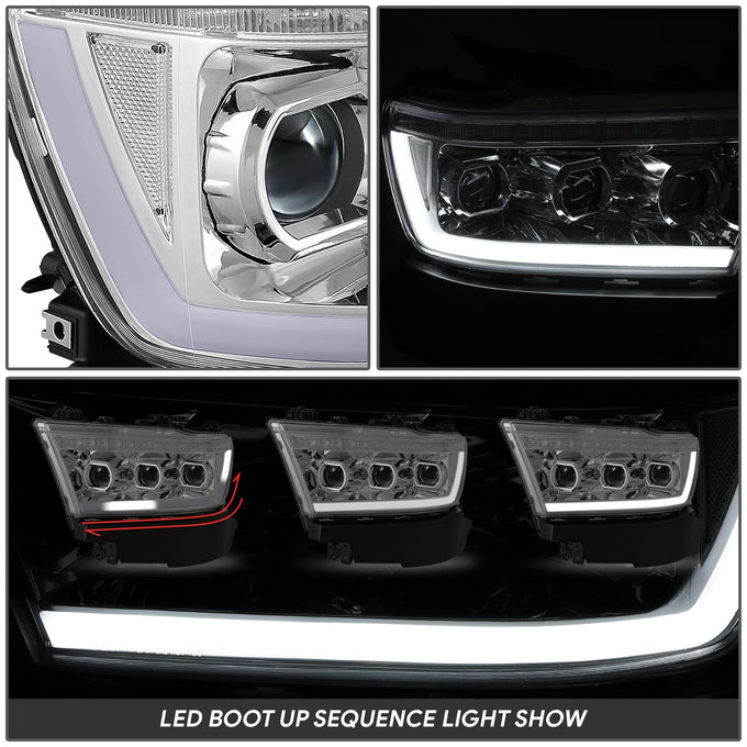 Start-Up DRL/ Sequential LED Projector Headlights <br> 19-24 Ram 1500