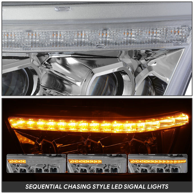 Start-Up DRL/ Sequential LED Projector Headlights <br> 19-24 Ram 1500
