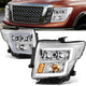 LED DRL Projector Headlights <br> 16-22 Nissan Titan XD