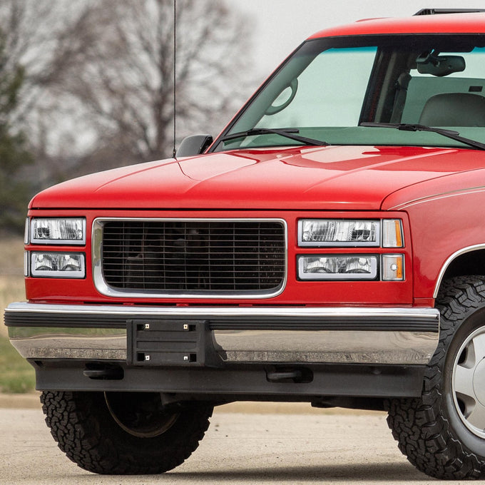 U-LED DRL Headlights+Turn Signal Lights <br>94-99 GMC C/K 1500 Yukon, C/K 1500-2500 Suburban
