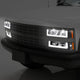 U-LED DRL Headlights+Turn Signal Lights <br>88-93 Chevy C/K 1500-3500 Suburban