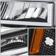 U-LED DRL Headlights+Turn Signal Lights <br>94-02 Chevy C/K 1500-3500 Suburban, Tahoe