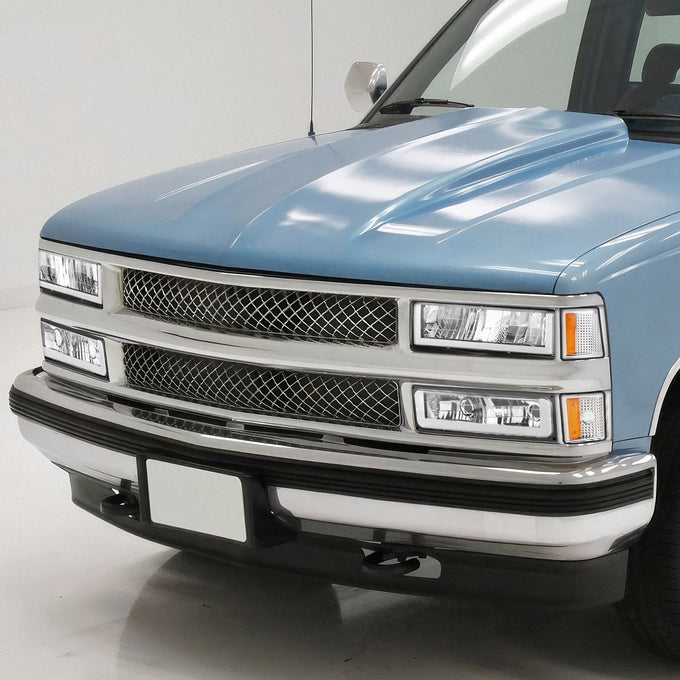 U-LED DRL Headlights+Turn Signal Lights <br>94-02 Chevy C/K 1500-3500 Suburban, Tahoe