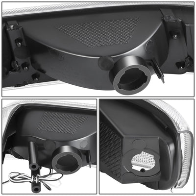 F-Style LED DRL Headlights <BR>99-02 Chevy Silverado 1500 250 HD 3500
