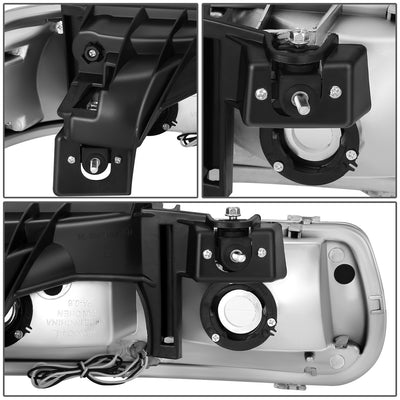 F-Style LED DRL Headlights <BR>99-02 Chevy Silverado 1500 250 HD 3500