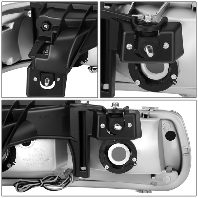F-Style LED DRL Headlights <BR>99-02 Chevy Silverado 1500 2500 HD