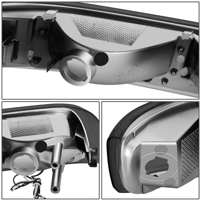 F-Style LED DRL Headlights <BR>99-02 Chevy Silverado 1500 2500 HD