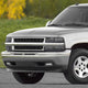 F-Style LED DRL Headlights <BR>99-02 Chevy Silverado 1500 2500 HD