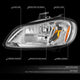 Factory Style Headlight (Left) <br> 03-19 Freightliner M2 106, 112, Business Class M2