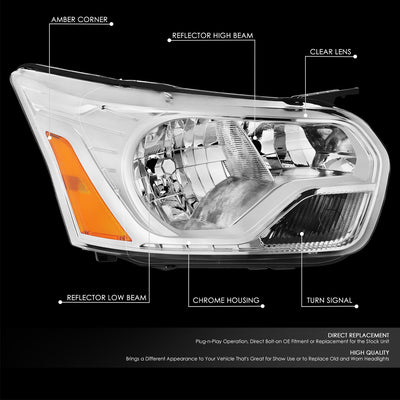 Factory Style Headlight (Right)<br> 15-23 Ford Transit 150 250 350