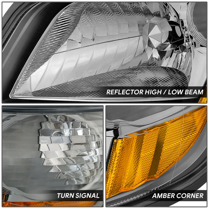 Factory Style Headlight (Left) <br> 06-19 Hino 145 165 185 258ALP