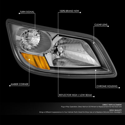 Factory Style Headlight (Right) <br> 06-19 Hino 145 165 185 258ALP