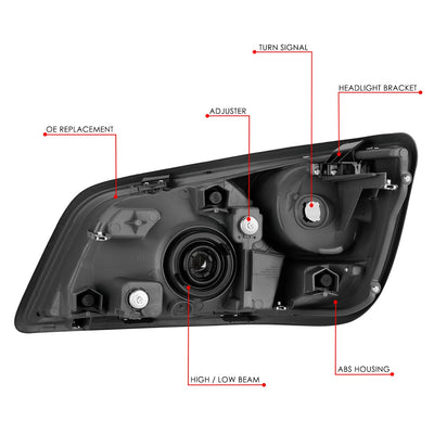 Factory Style Headlight (Right) <br> 06-19 Hino 145 165 185 258ALP