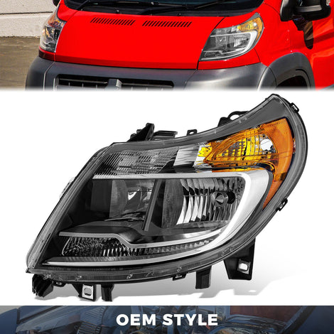 Factory Style Headlight (Left) <br> 14-22 Ram Promaster 1500 2500 3500