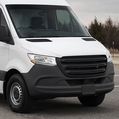 Passenger Right Side Chrome Amber Halogen Headlight <br>19-24 Mercedes Sprinter