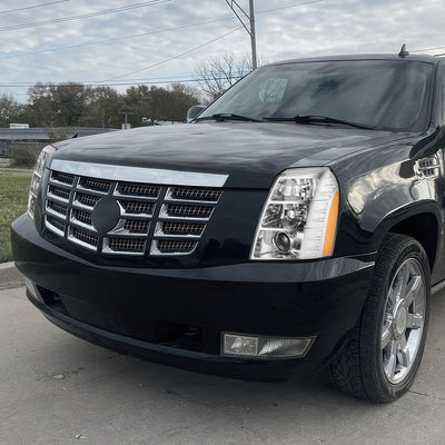 Factory Style Projector Headlights <BR>07-14 Cadillac Escalade, ESV,07-13 EXT