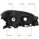 Factory Style Headlights <br> 08-12 Chevy Malibu