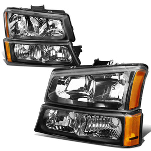 OEM Headlights 03-07 Silverado Avalanche