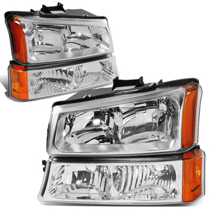 OEM Headlights 03-06 Chevy Silverado Avalanche