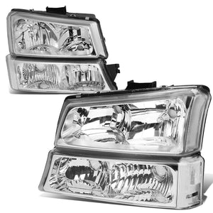 Headlights 03-06 Chevy Silverado Avalanche