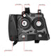 Carbon Fiber Factory Style Headlights <br>07-14 Chevy Tahoe Avalanche Suburban 1500 2500