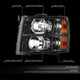 Carbon Fiber Factory Style Headlight <br>07-14 Chevy Silverado 1500 2500HD 3500