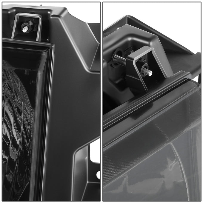 Factory Style Headlights (Left & Right) <BR>87-91 Ford Bronco, F-150, F-250, F-350