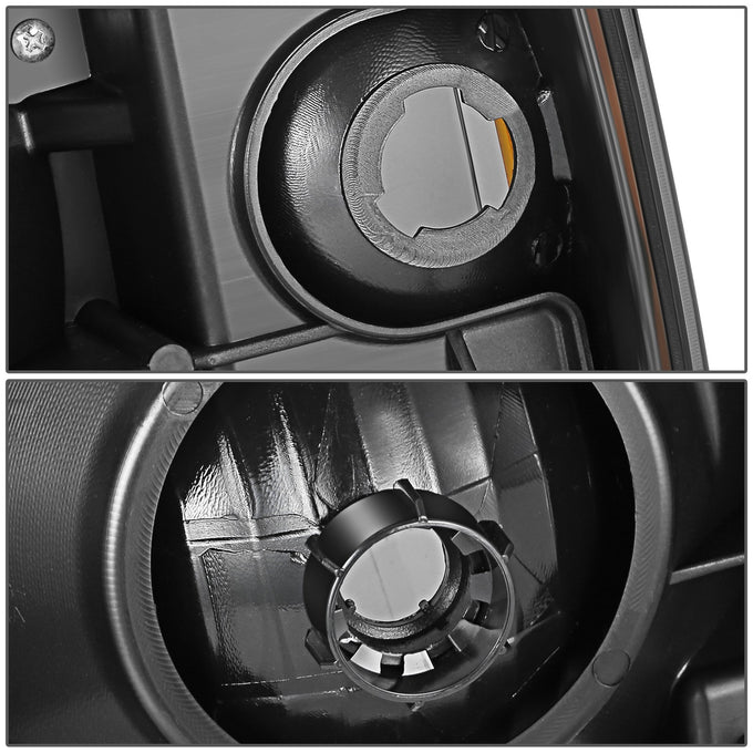 Factory Style Headlights (Left & Right) <BR>87-91 Ford Bronco, F-150, F-250, F-350