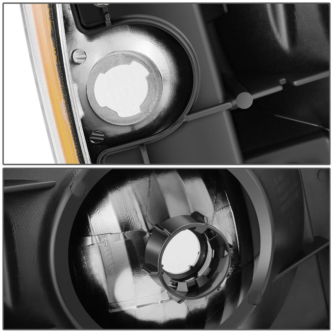 Factory Style Headlight Assembly (Left) <BR>87-91 Ford Bronco, F-150, F-250, F-350