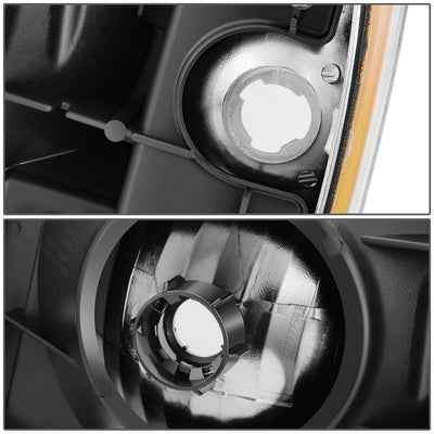 Factory Style Headlight Assembly (Right) <BR>87-91 Ford Bronco, F-150, F-250, F-350