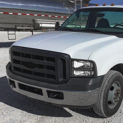 LED DRL Headlights <br> 05-07 Ford F-250 F-350 F-450 F-550 Super Duty