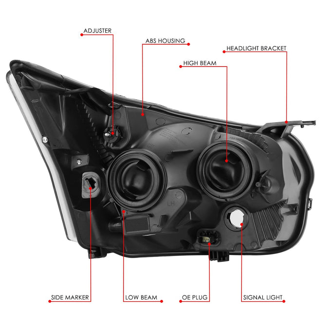 Factory Style Replacement Headlights <br> 15-23 Ford Transit 150 250 350