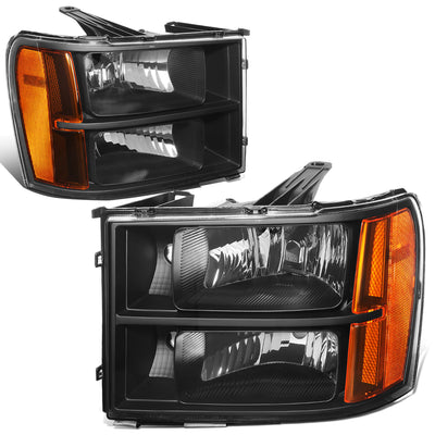 Factory Style Headlights <br>07-13 GMC Sierra 1500 2500HD 3500HD