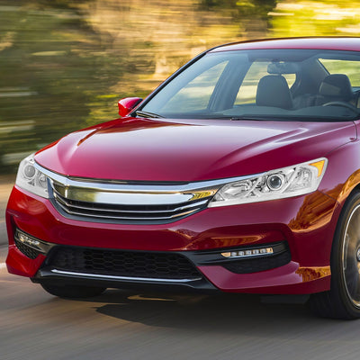 LED DRL Projector Headlights <br> 16-17 Honda Accord