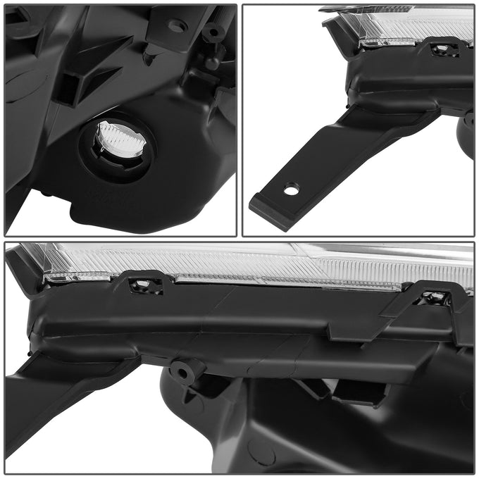 Factory Style Chrome Housing Headlights <br> 07-11 Honda CR-V