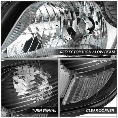 Factory Style Headlights <br> 06-19 Hino 145, 165 258 338 258ALP 268A