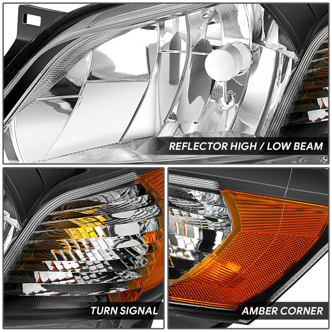 Factory Style Headlights <br>13-21 Nissan NV200