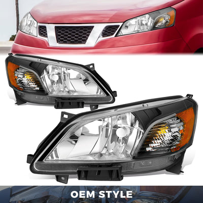 Factory Style Headlights <br>13-21 Nissan NV200