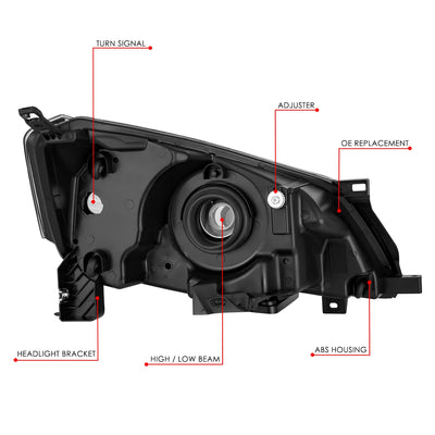 Factory Style Headlights <br>13-21 Nissan NV200