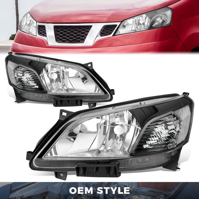 Factory Style Headlights <br>13-21 Nissan NV200