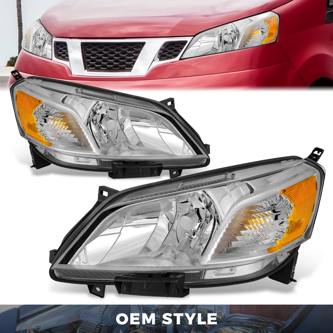 Factory Style Headlights <br>13-21 Nissan NV200