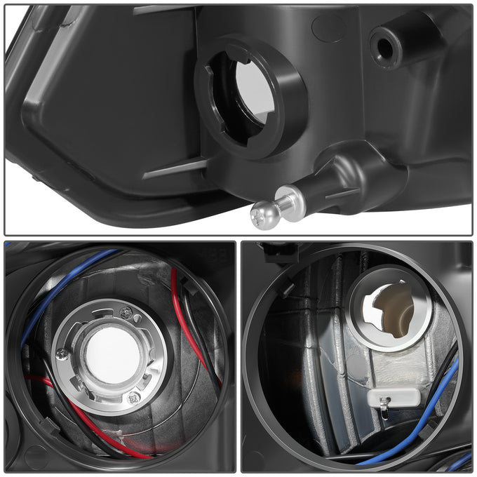 Factory Style Headlights <br>09-10 Dodge Ram, 11-12 Ram 1500, 2500, 3500