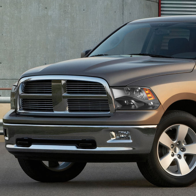 Factory Style Headlights <br>09-10 Dodge Ram, 11-12 Ram 1500, 2500, 3500