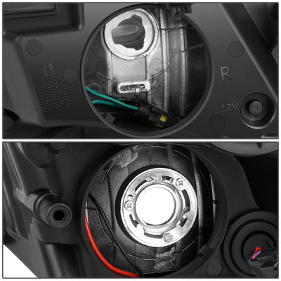Carbon Fiber Factory Style Headlight Headlamps Black <br>09-12 Dodge Ram 1500 2500 3500