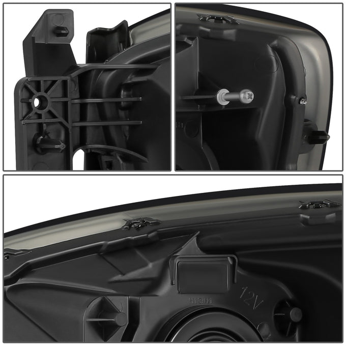 Factory Style Headlights (Left & Right) <BR>06-08 Dodge Ram 1500, 2500, 3500