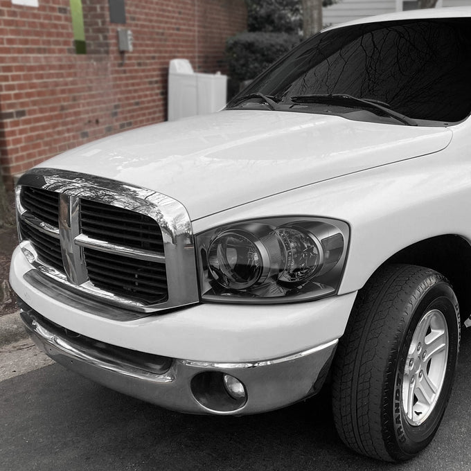 Factory Style Headlights (Left & Right) <BR>06-08 Dodge Ram 1500, 2500, 3500