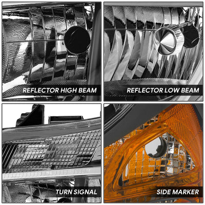 Factory Style Headlights <br> 14-22 Ram Promaster 1500 2500 3500