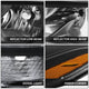 Factory Style Black Housing Amber Corner Headlights <br>19-22 Mercedes-Benz Sprinter 1500, 2500, 3500