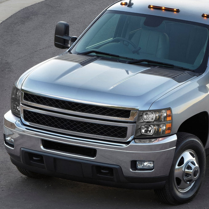 RGB LED DRL Sequential Projector Headlights <br> 07-13 Chevy Silverado 1500, 07-14 2500 3500 HD